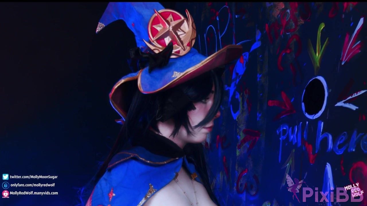 MollyRedWolf Mona Genshin Impact PixiBB.COM 001