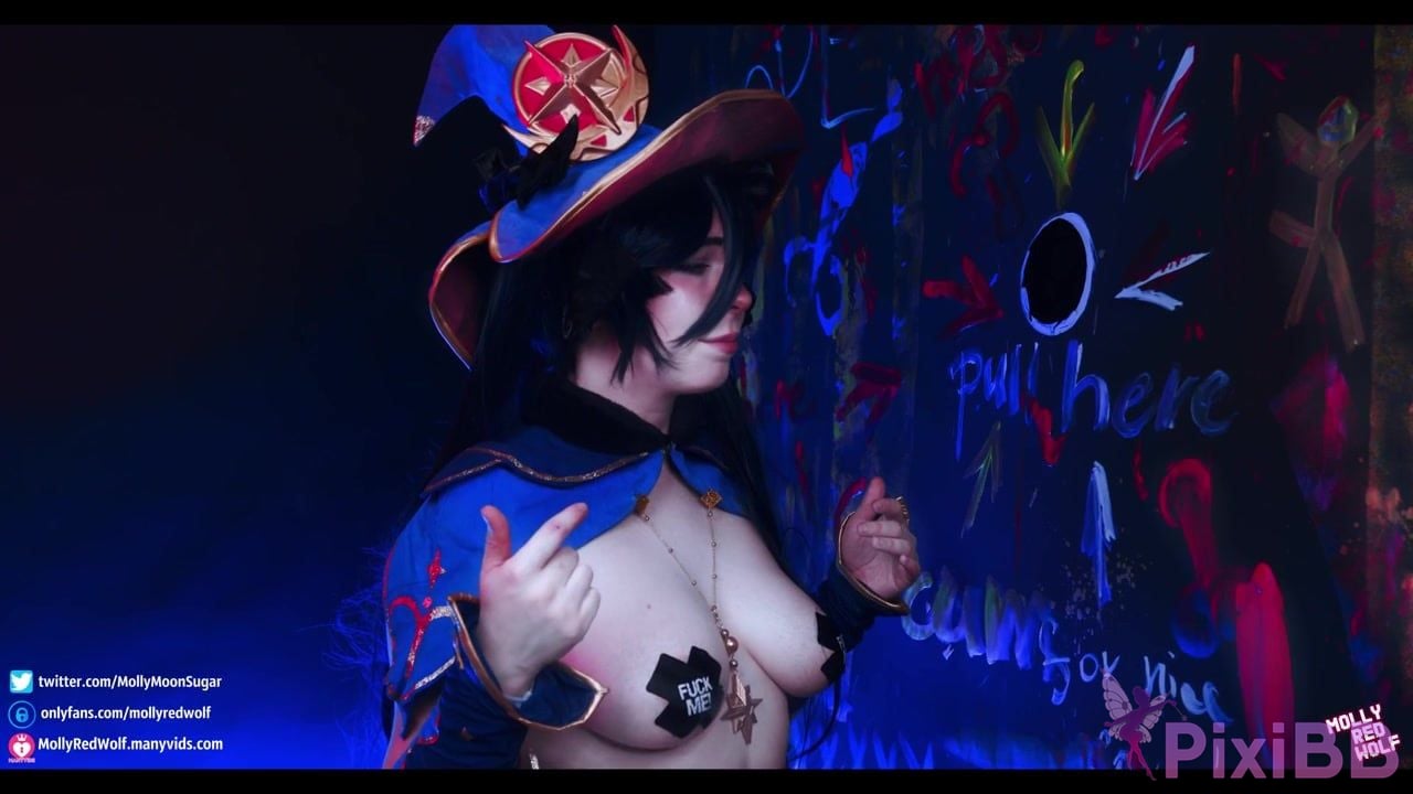 MollyRedWolf Mona Genshin Impact PixiBB.COM 002