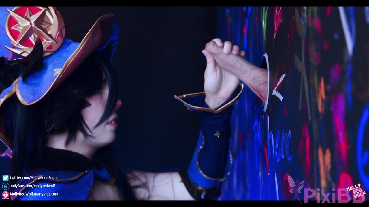 MollyRedWolf Mona Genshin Impact PixiBB.COM 005