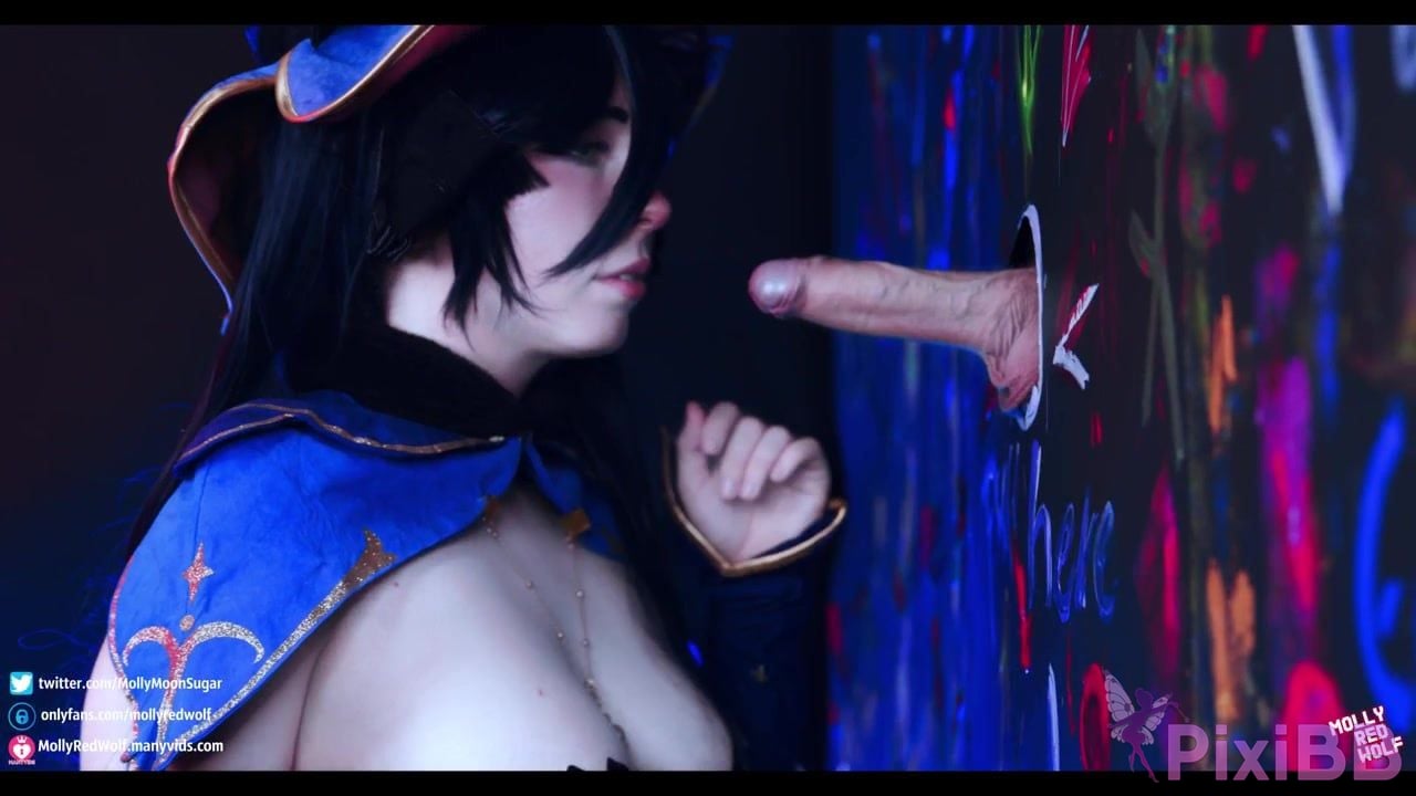 MollyRedWolf Mona Genshin Impact PixiBB.COM 006