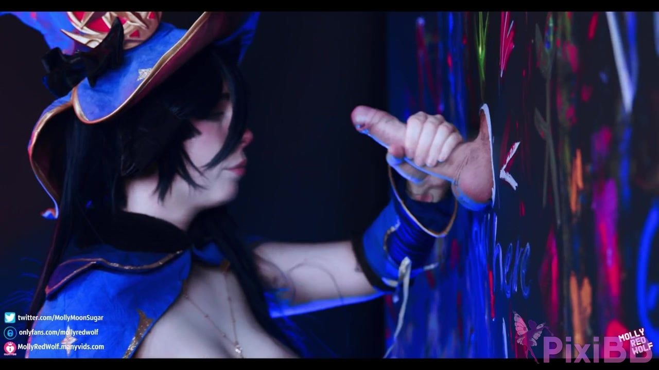 MollyRedWolf Mona Genshin Impact PixiBB.COM 009