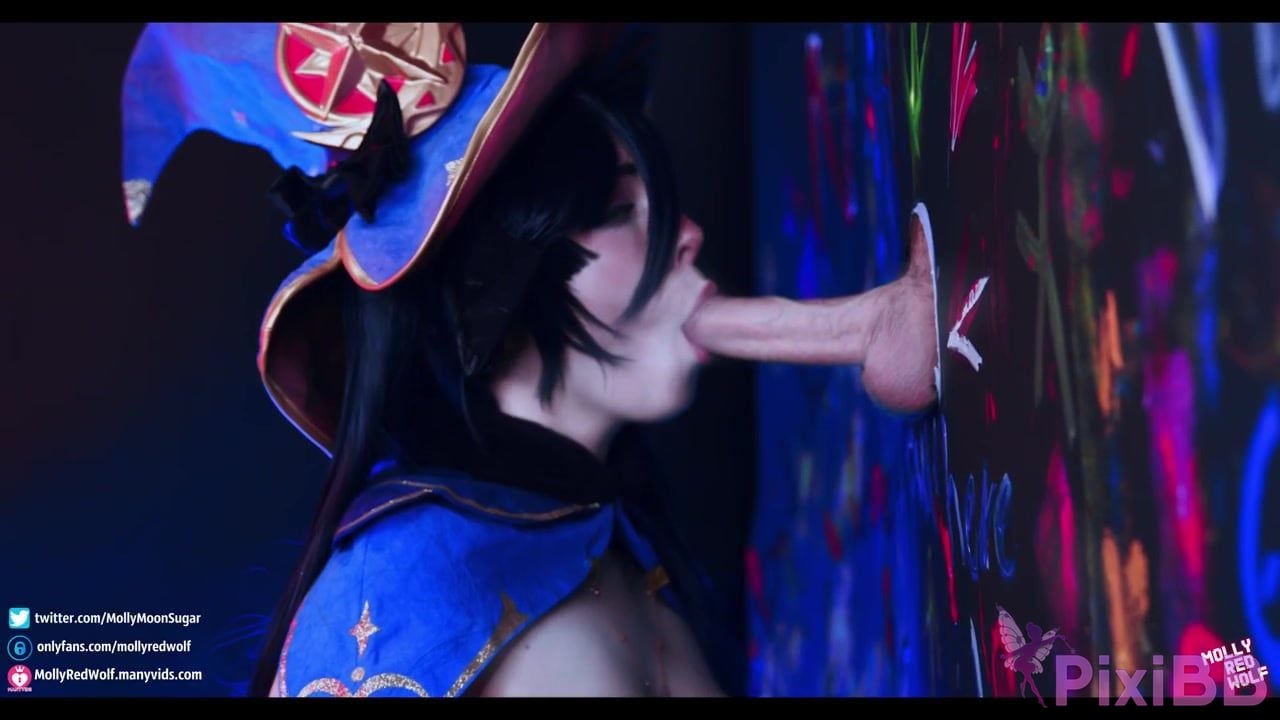 MollyRedWolf Mona Genshin Impact PixiBB.COM 010