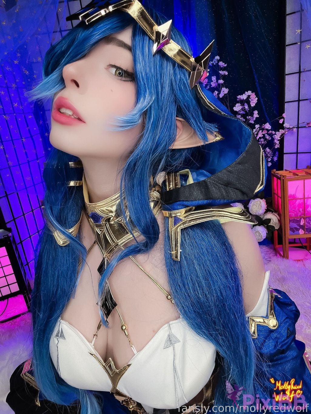 MollyRedWolf Layla (Genshin Impact) PixiBB.COM 11