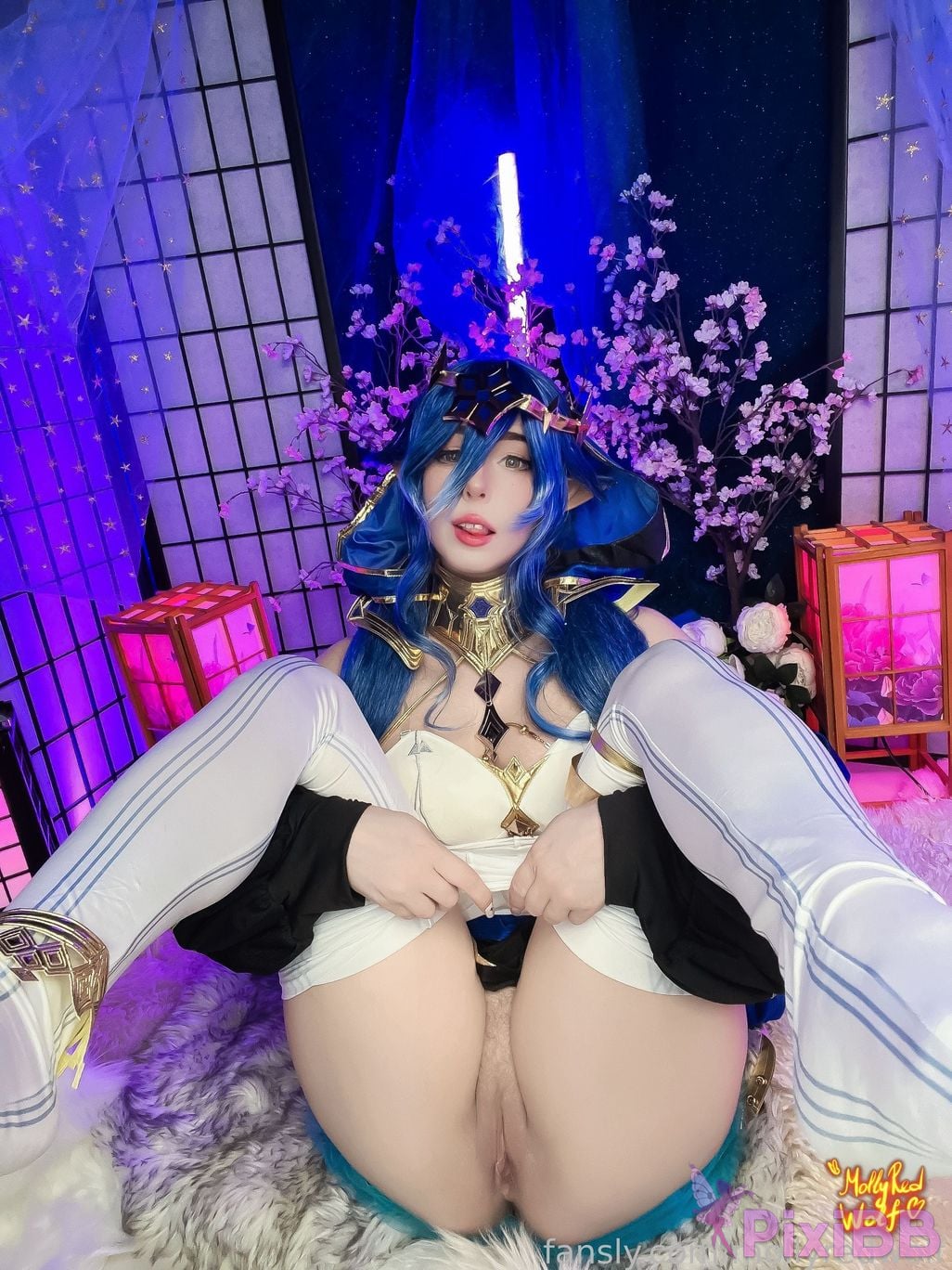 MollyRedWolf Layla (Genshin Impact) PixiBB.COM 12