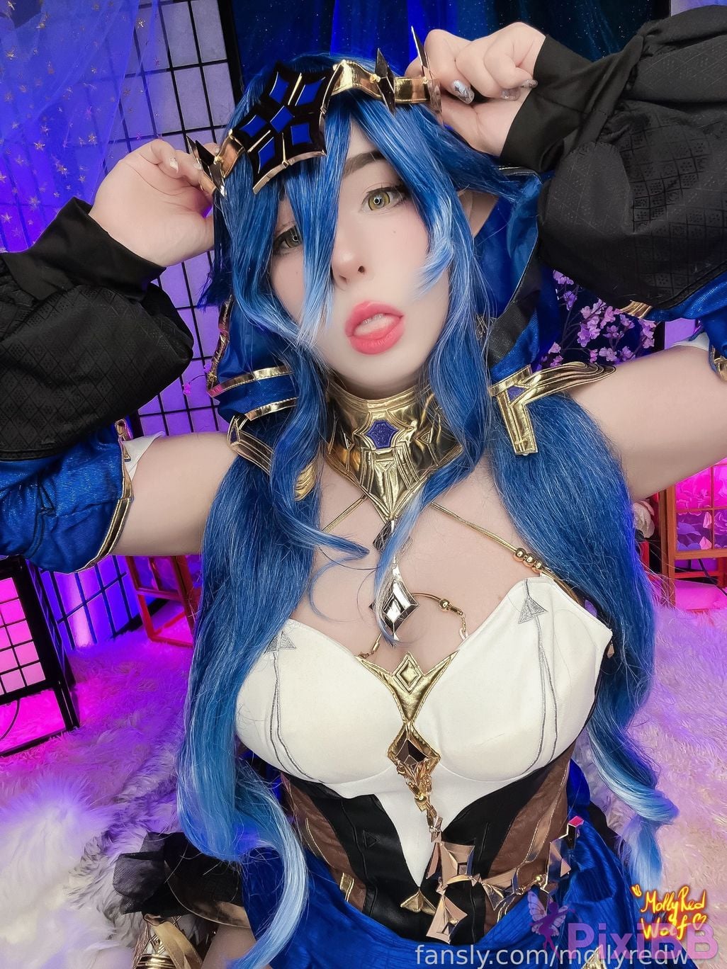 MollyRedWolf Layla (Genshin Impact) PixiBB.COM