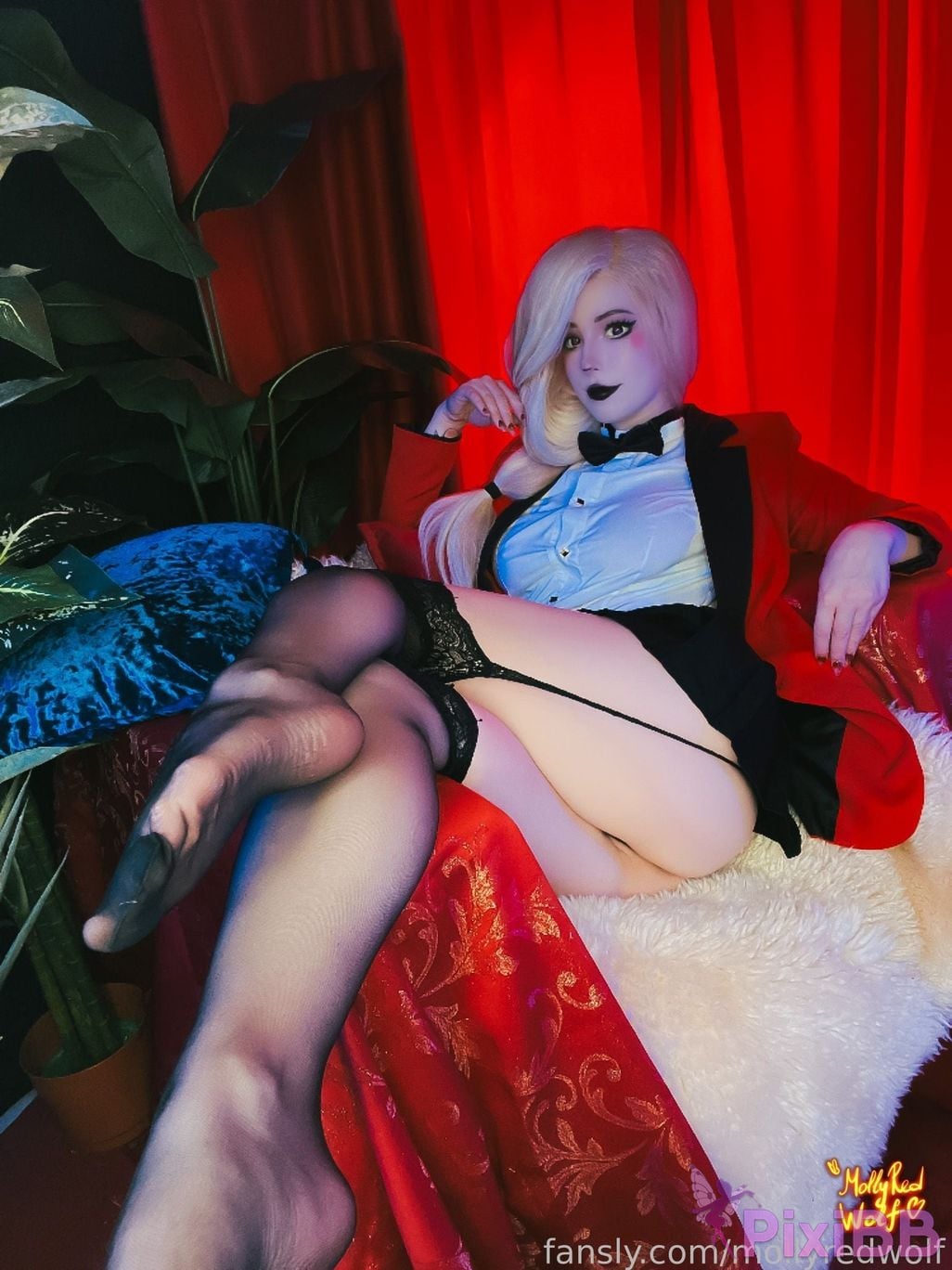 MollyRedWolf Charlie (Hazbin Hotel) PixiBB.COM 2