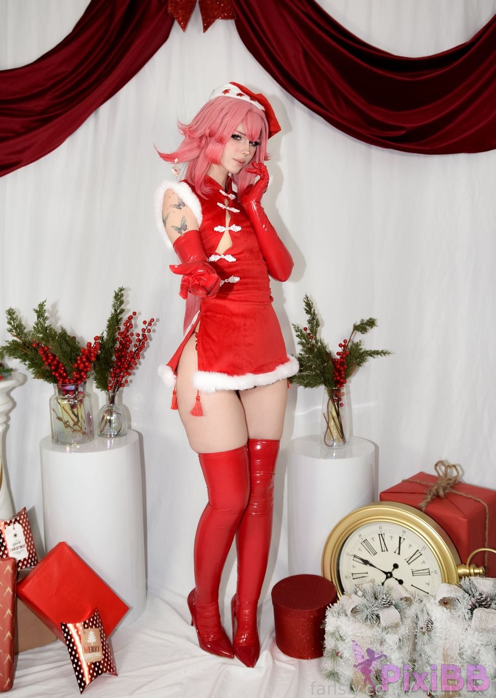 Anari.exe Yae Miko Xmas PixiBB.COM 11