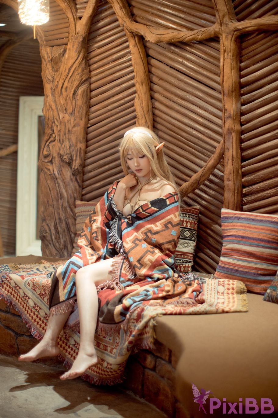 Cosplayer Titanium alloy TiTi Goblins Trophy Elf PixiBB.COM 041