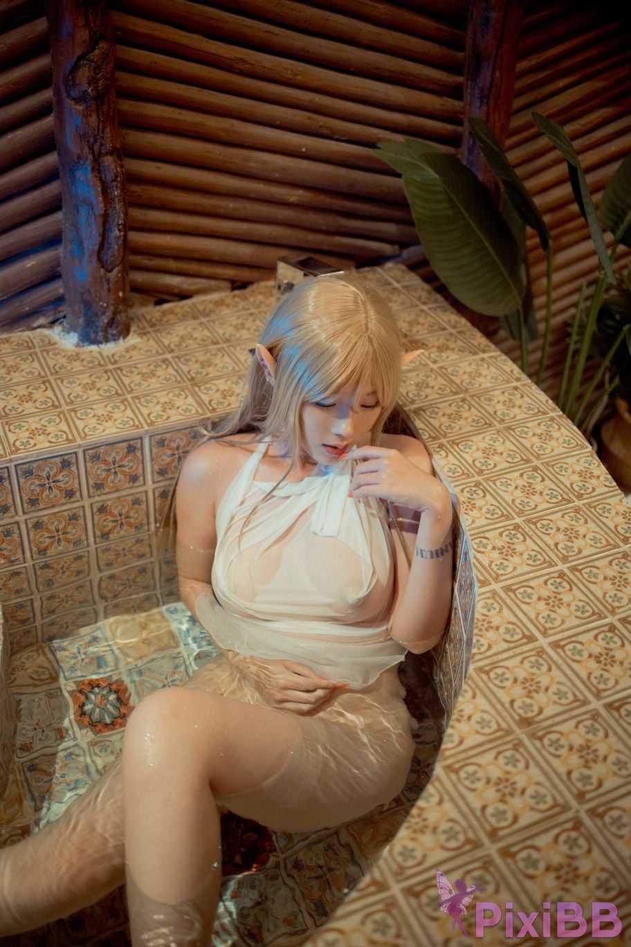 Cosplayer Titanium alloy TiTi Goblins Trophy Elf PixiBB.COM 074