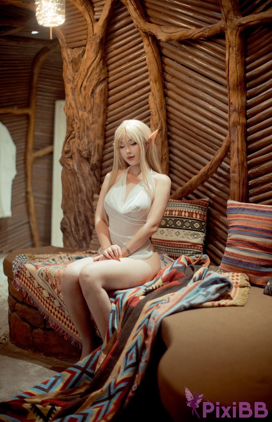 Cosplayer Titanium alloy TiTi Goblins Trophy Elf PixiBB.COM 079