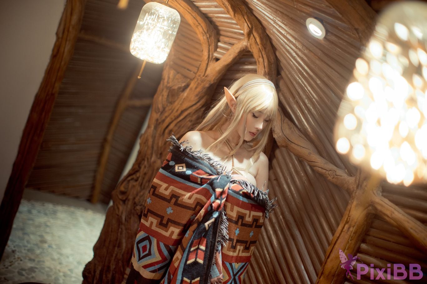 Cosplayer Titanium alloy TiTi Goblins Trophy Elf PixiBB.COM 080