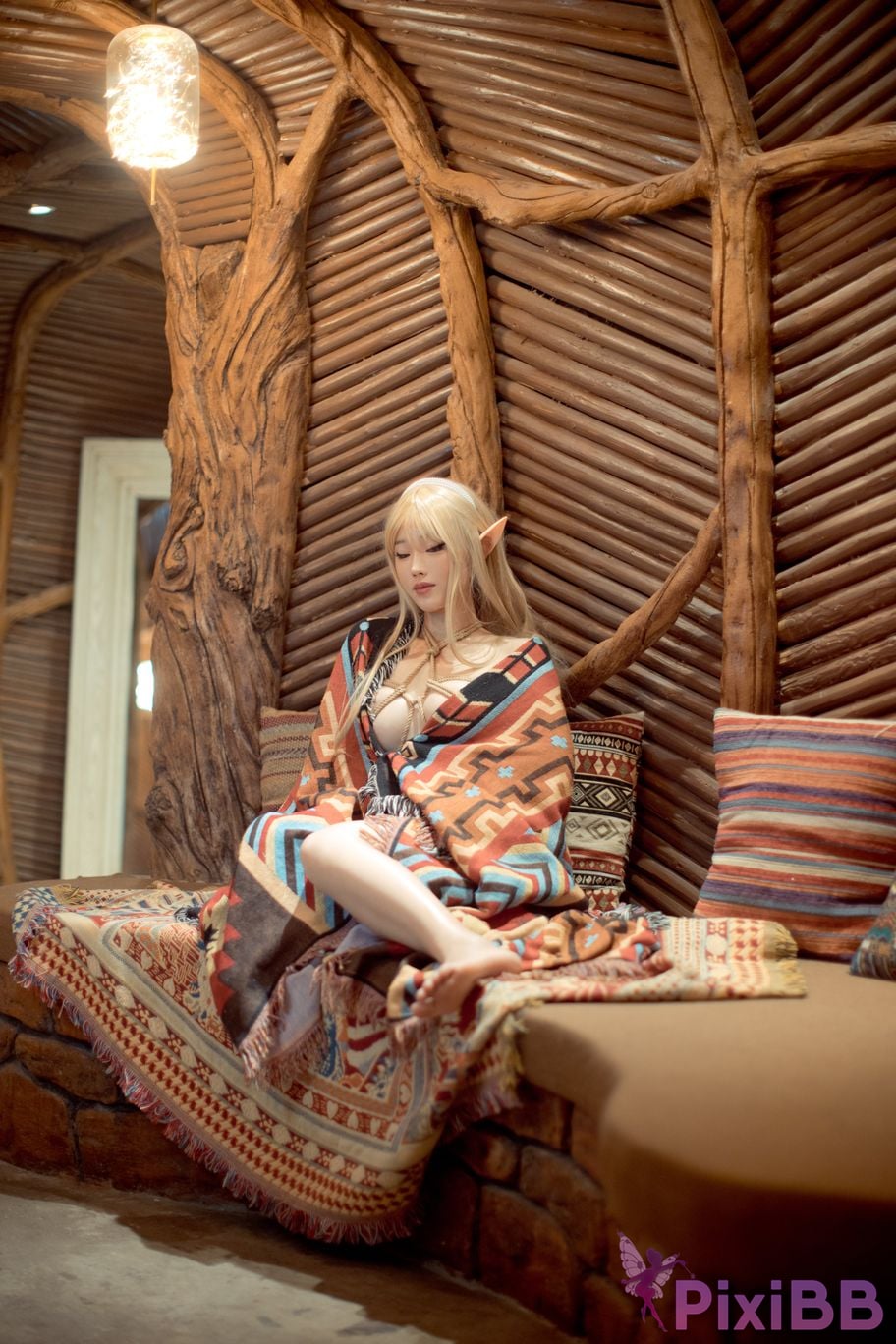 Cosplayer Titanium alloy TiTi Goblins Trophy Elf PixiBB.COM 085