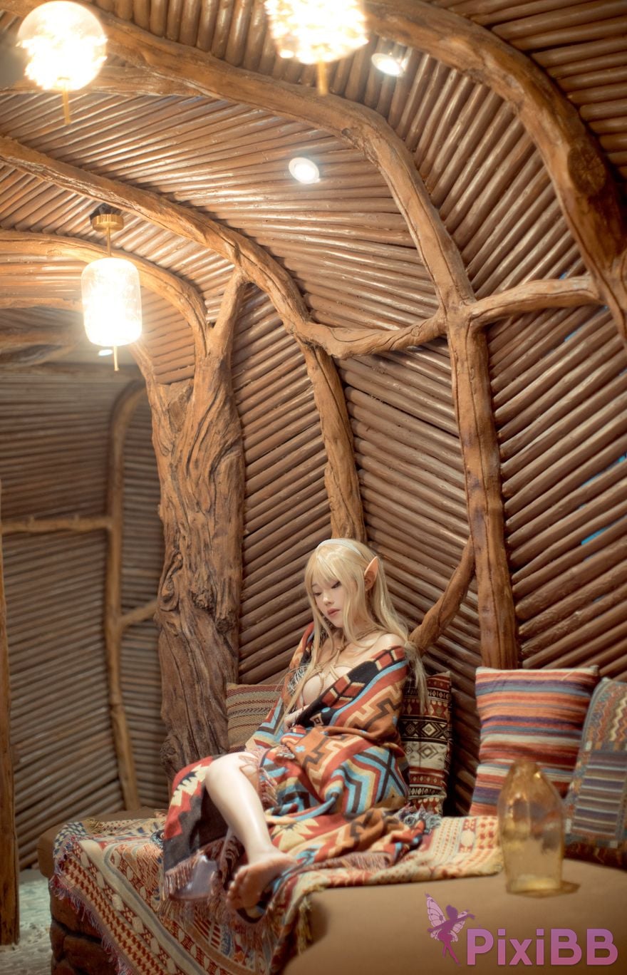 Cosplayer Titanium alloy TiTi Goblins Trophy Elf PixiBB.COM 086