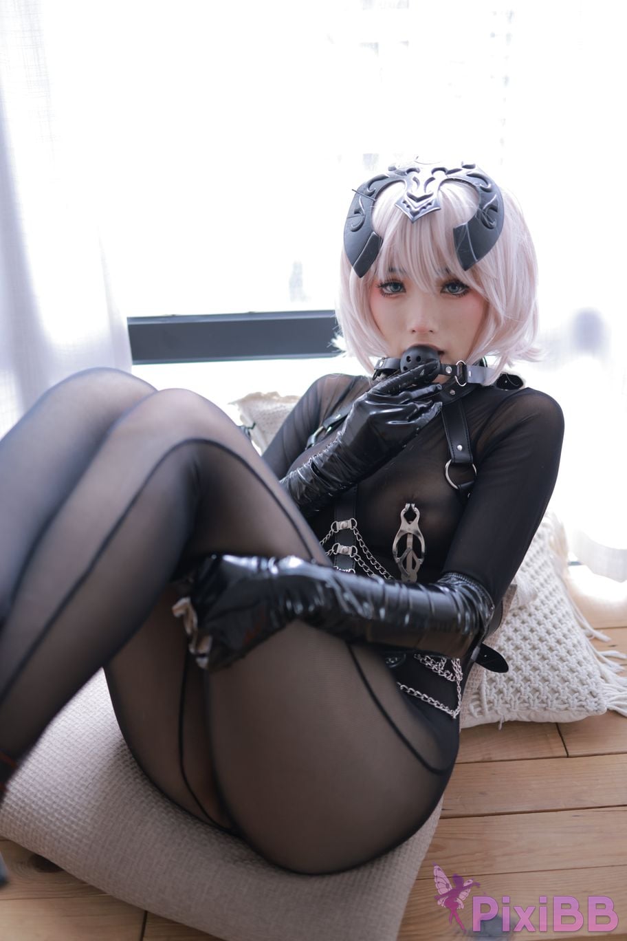 Cosplayer Titanium alloy TiTi Black Joan of Arc PixiBB.COM 053.JPG