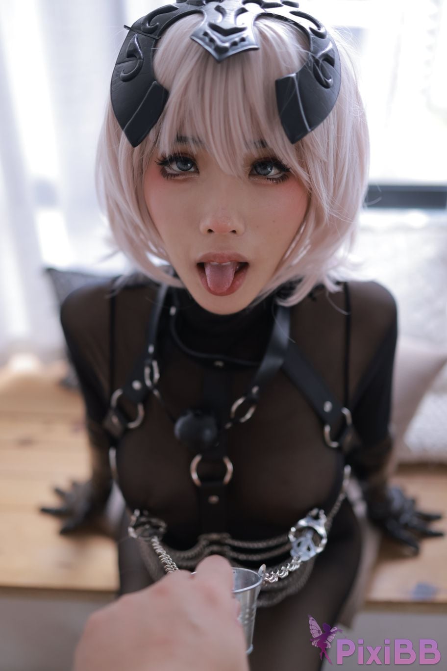 Cosplayer Titanium alloy TiTi Black Joan of Arc PixiBB.COM 059.JPG