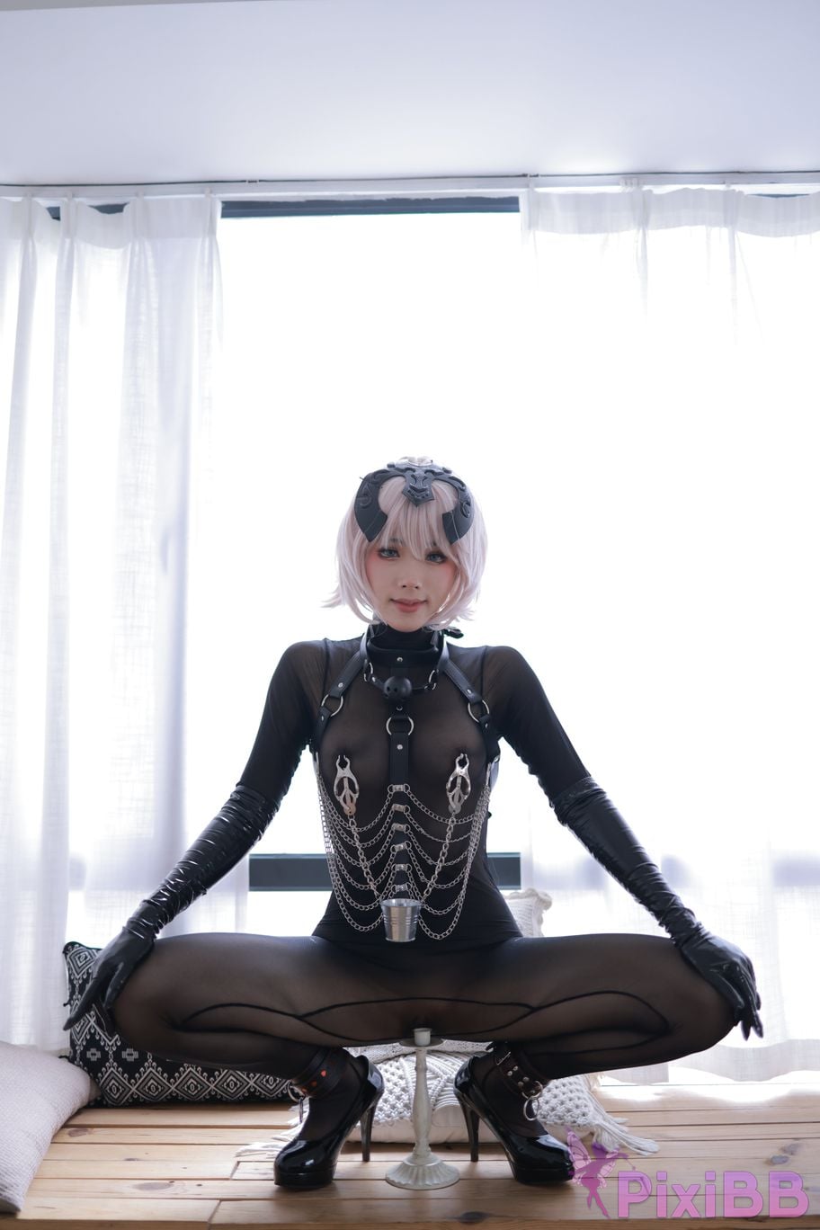 Cosplayer Titanium alloy TiTi Black Joan of Arc PixiBB.COM 086.JPG