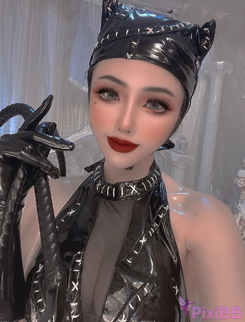 Cosplayer Titanium alloy TiTi catwoman PixiBB.COM 041