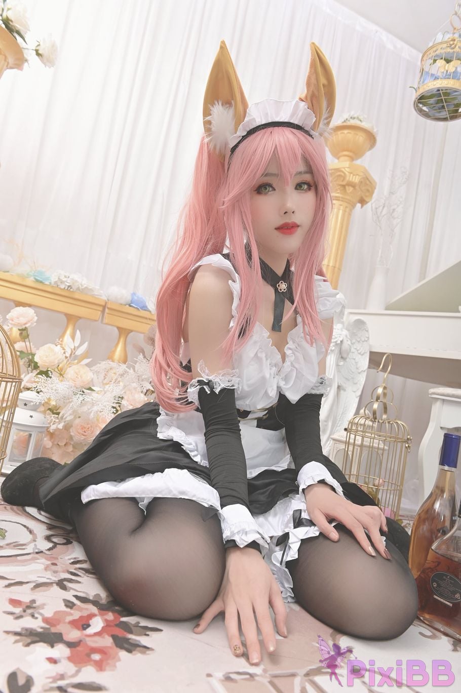 Cosplayer Titanium alloy TiTi Maid Xiaoyu PixiBB.COM 002