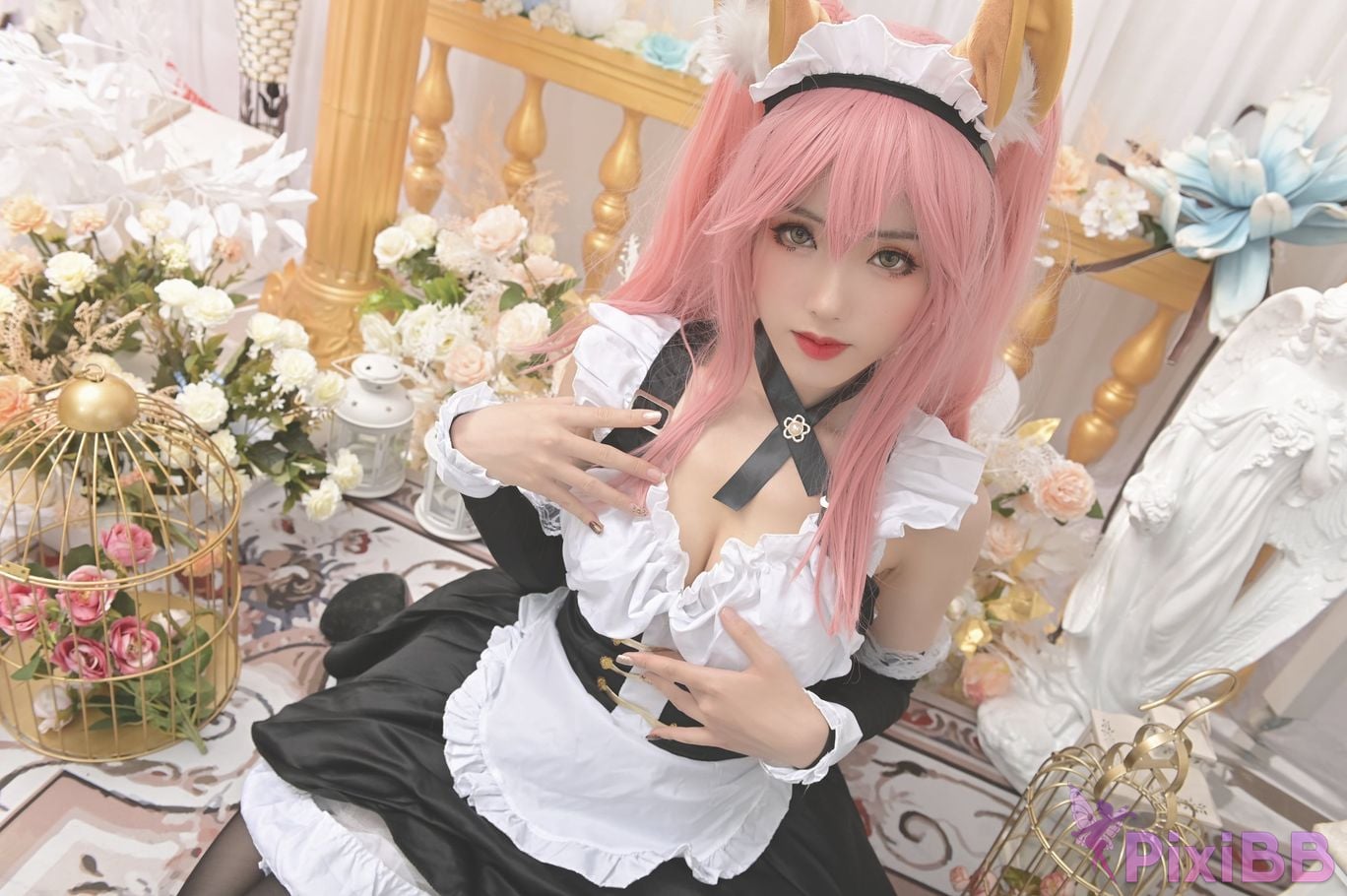 Cosplayer Titanium alloy TiTi Maid Xiaoyu PixiBB.COM 007
