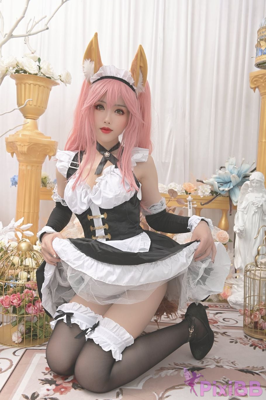 Cosplayer Titanium alloy TiTi Maid Xiaoyu PixiBB.COM 017