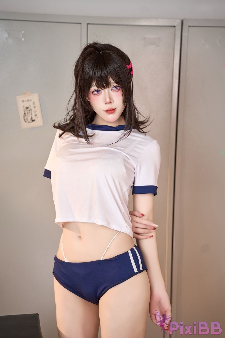 Cosplayer Nine words brown dust 2 Luo An gymnastics uniform PixiBB.COM 017