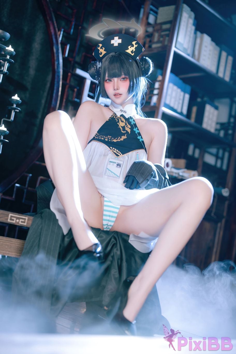 Cosplayer Island fish Azure Files Feisaki fan nurse PixiBB.COM 004