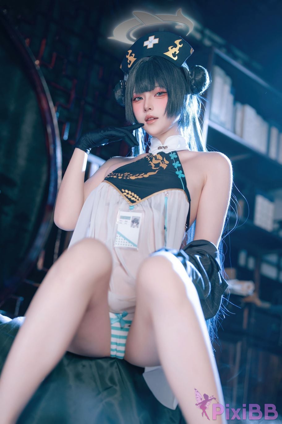 Cosplayer Island fish Azure Files Feisaki fan nurse PixiBB.COM 005