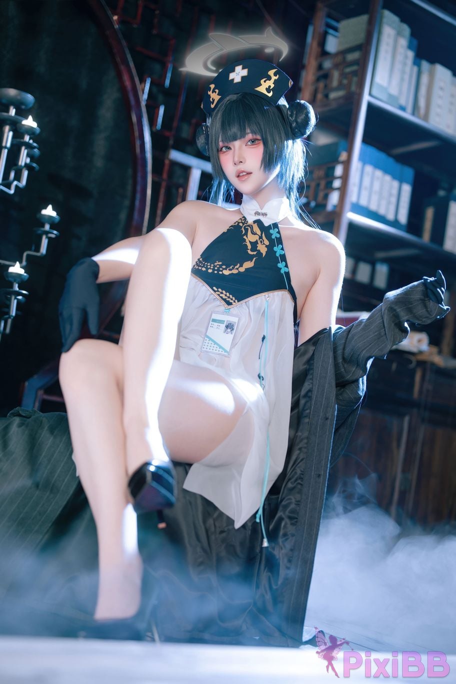 Cosplayer Island fish Azure Files Feisaki fan nurse PixiBB.COM 007
