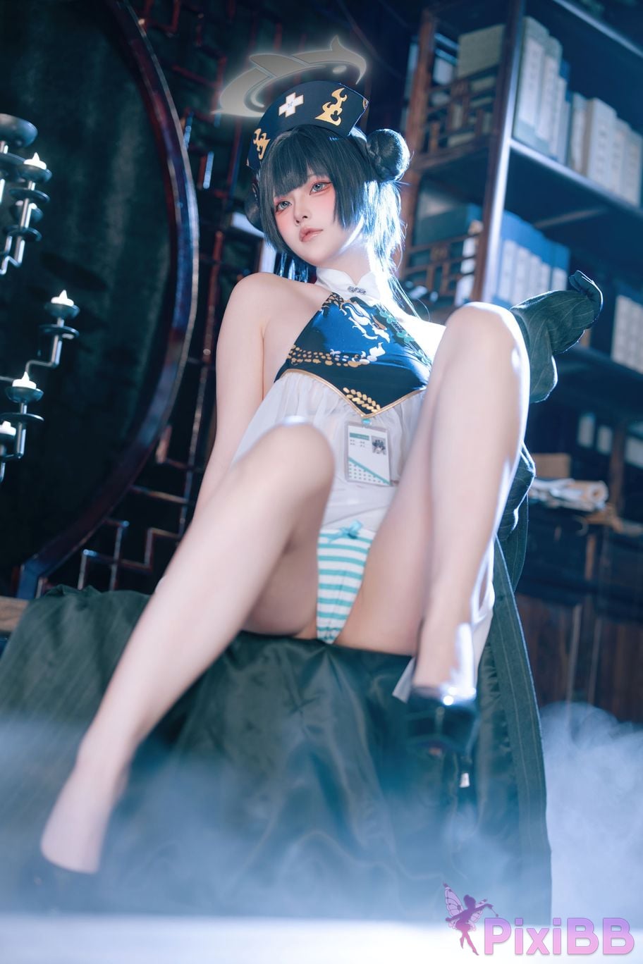 Cosplayer Island fish Azure Files Feisaki fan nurse PixiBB.COM 008