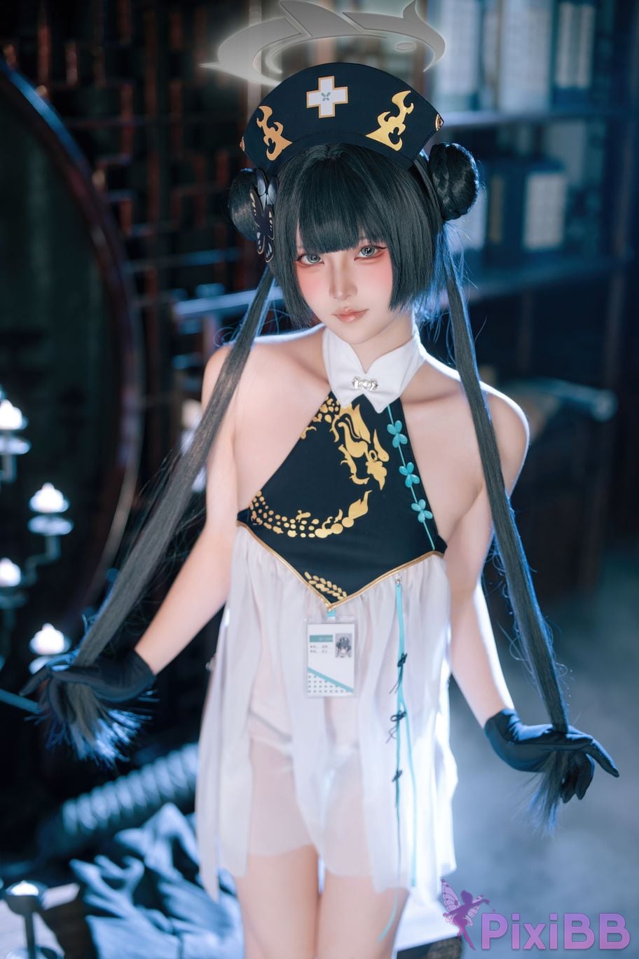 Cosplayer Island fish Azure Files Feisaki fan nurse PixiBB.COM 009