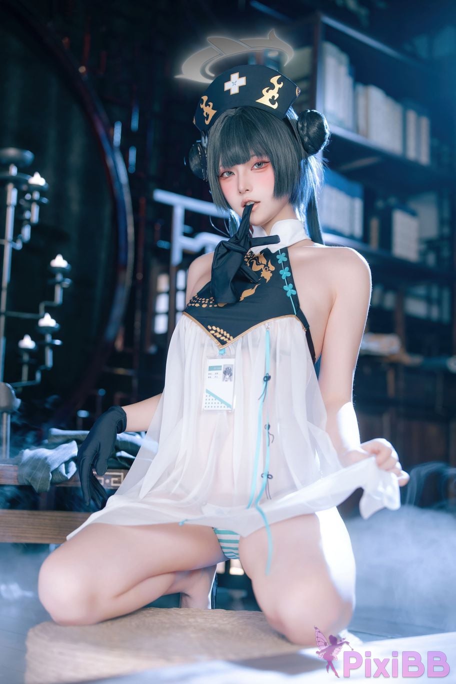 Cosplayer Island fish Azure Files Feisaki fan nurse PixiBB.COM 016