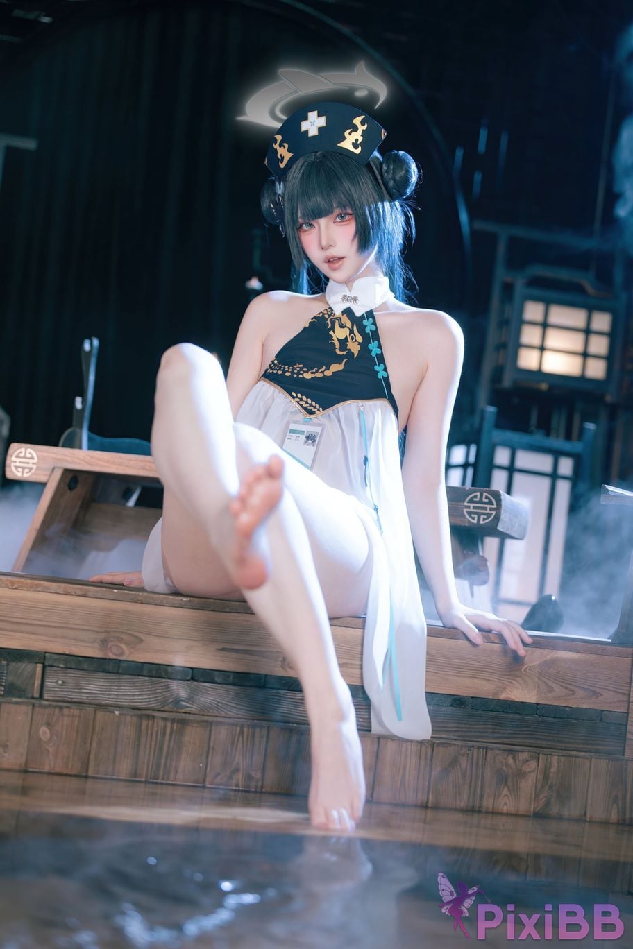 Cosplayer Island fish Azure Files Feisaki fan nurse PixiBB.COM 029