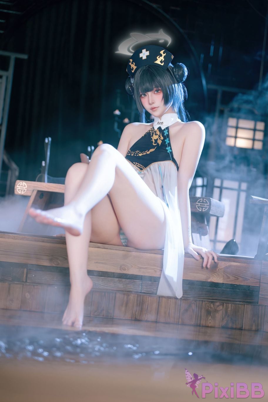Cosplayer Island fish Azure Files Feisaki fan nurse PixiBB.COM 030