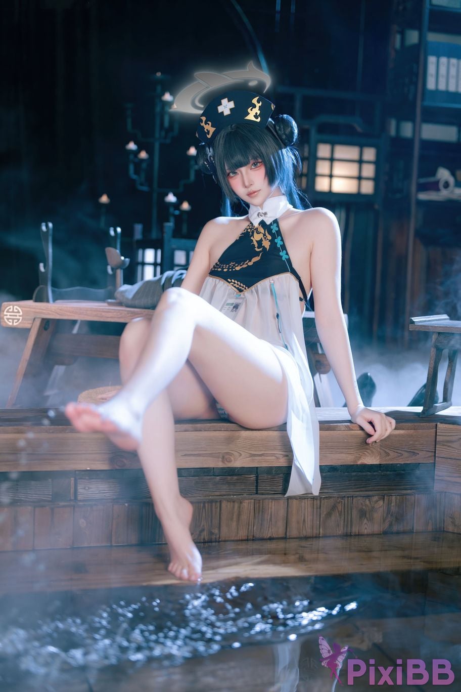 Cosplayer Island fish Azure Files Feisaki fan nurse PixiBB.COM 031