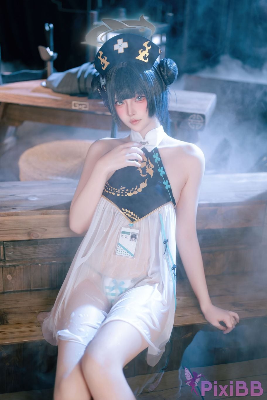 Cosplayer Island fish Azure Files Feisaki fan nurse PixiBB.COM 033