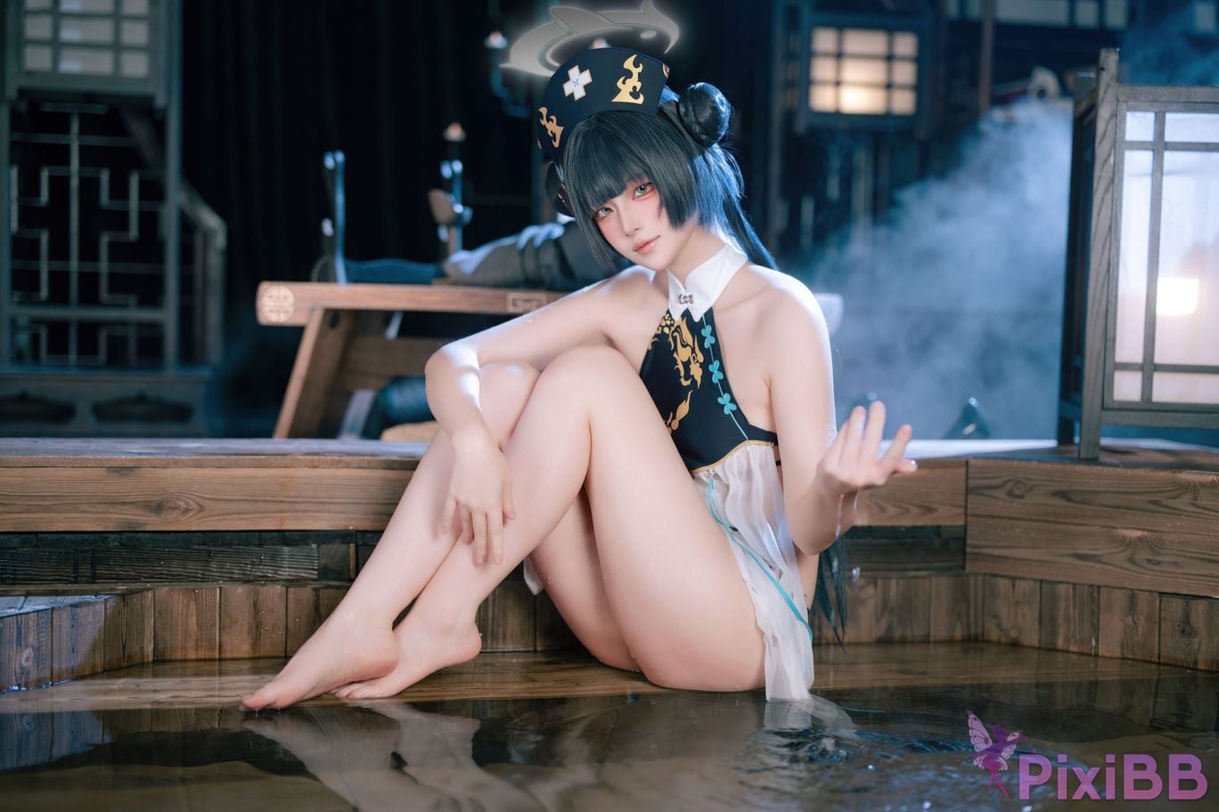 Cosplayer Island fish Azure Files Feisaki fan nurse PixiBB.COM 036