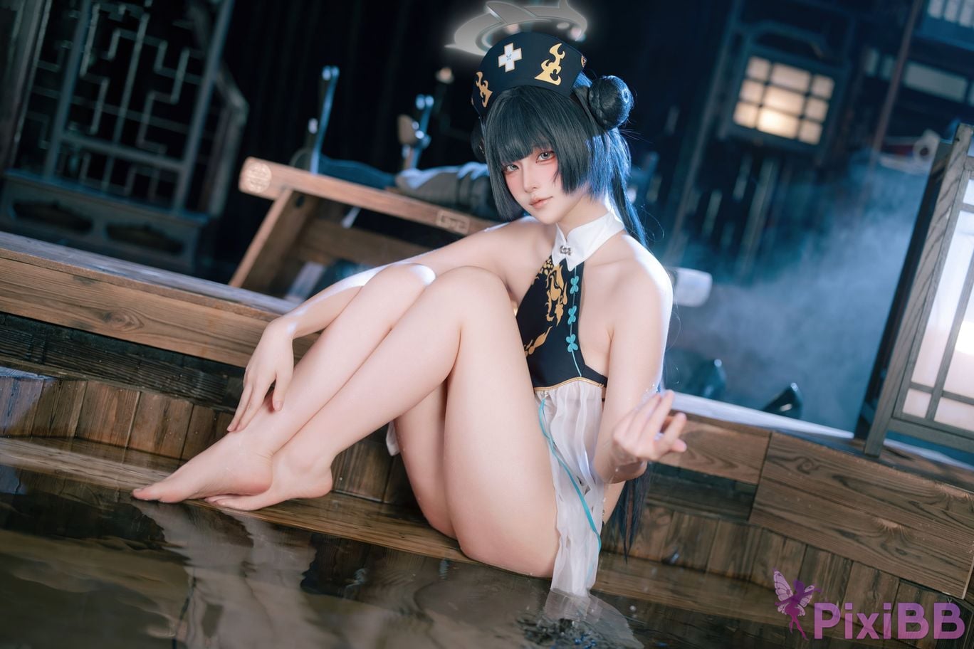 Cosplayer Island fish Azure Files Feisaki fan nurse PixiBB.COM 037