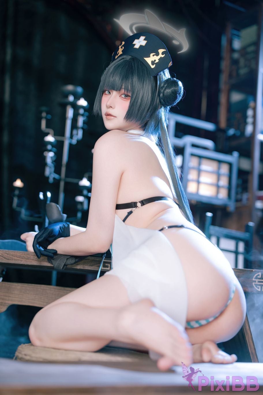 Cosplayer Island fish Azure Files Feisaki fan nurse PixiBB.COM 058