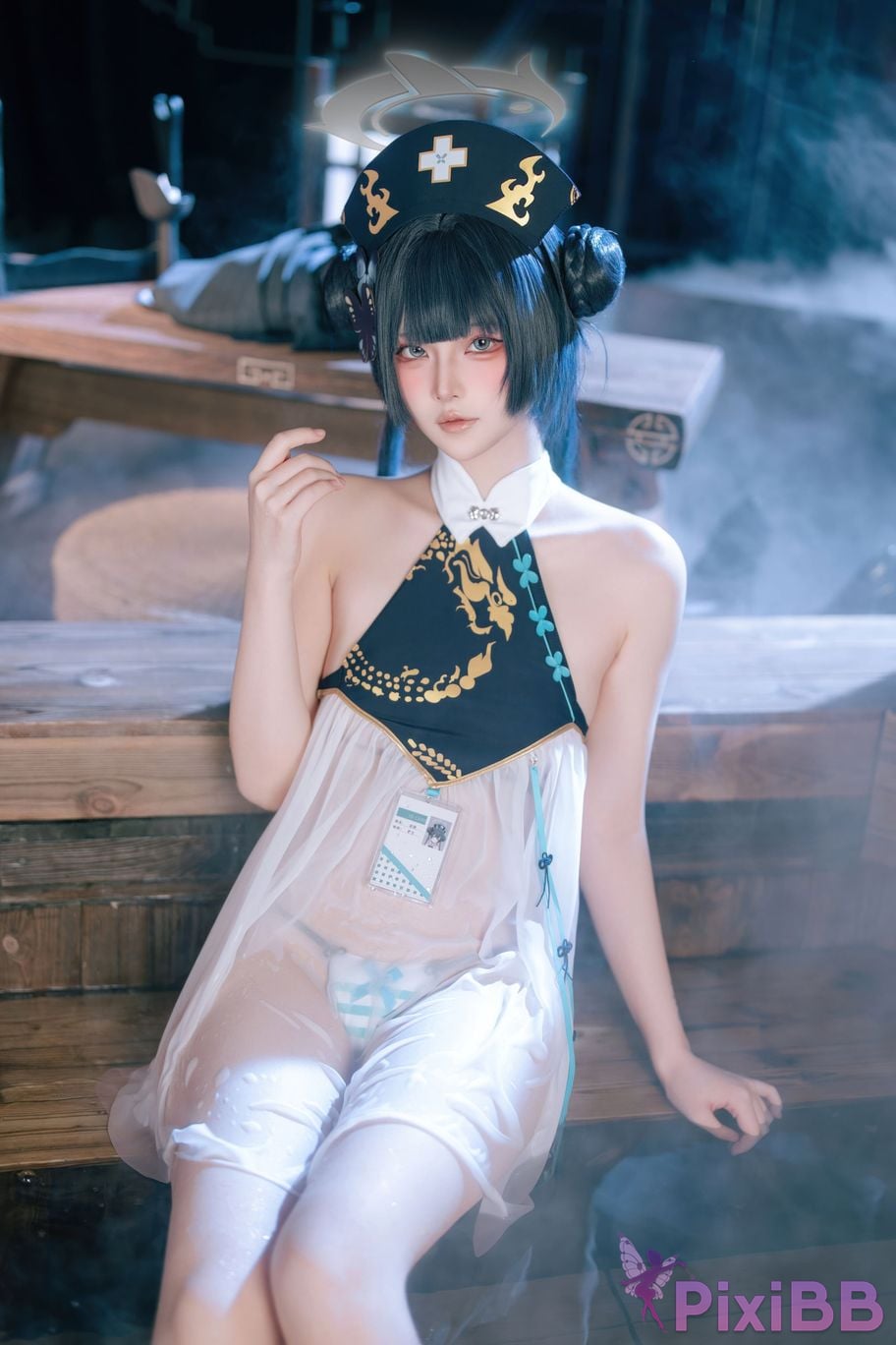 Cosplayer Island fish Azure Files Feisaki fan nurse PixiBB.COM 060