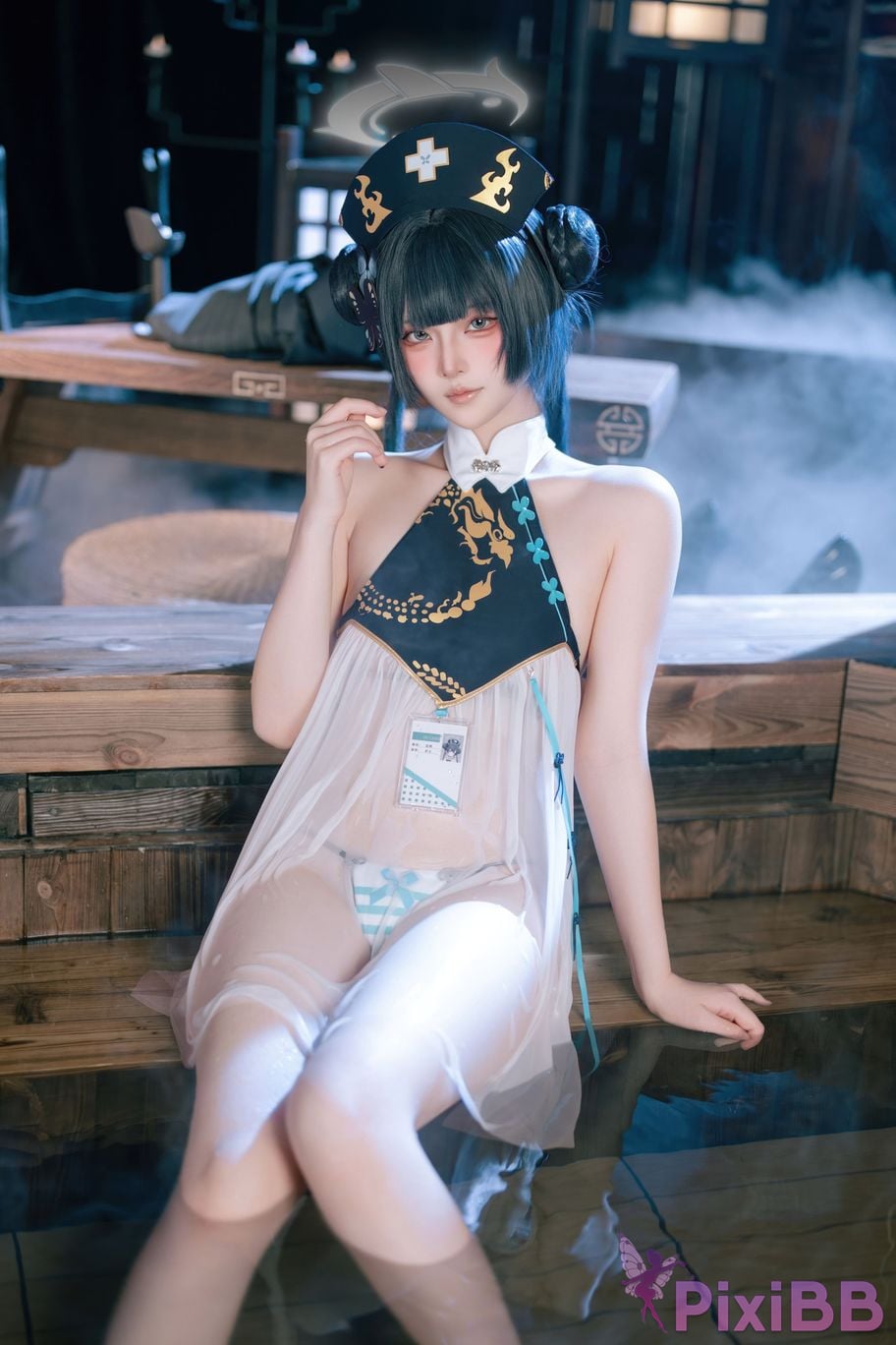 Cosplayer Island fish Azure Files Feisaki fan nurse PixiBB.COM 061