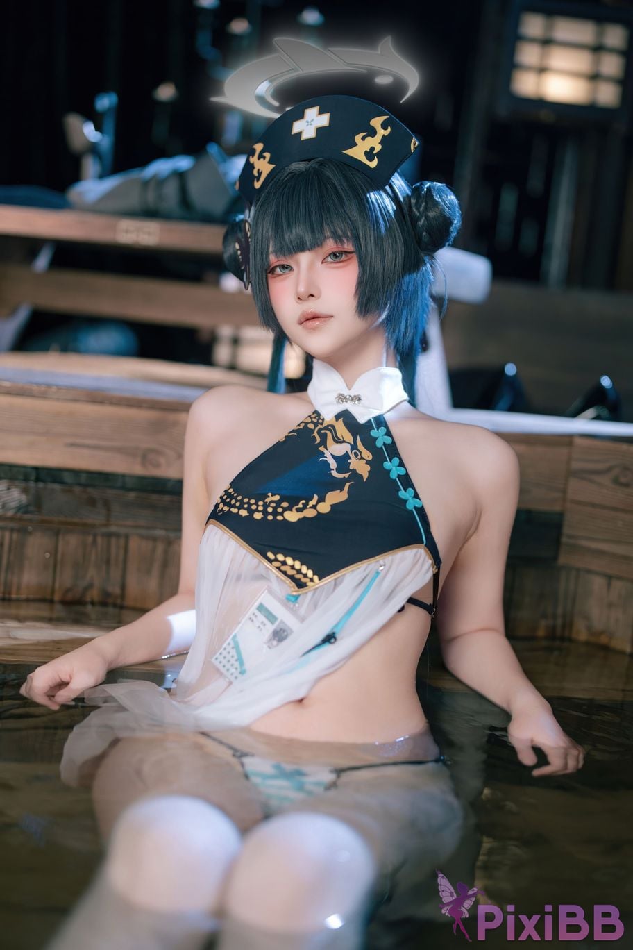 Cosplayer Island fish Azure Files Feisaki fan nurse PixiBB.COM 062