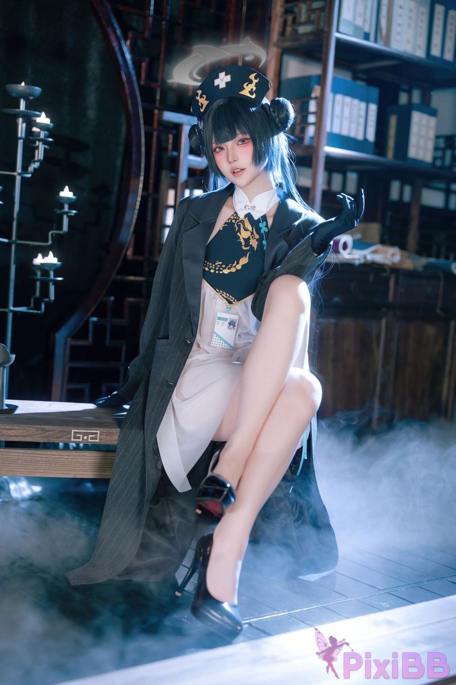 Cosplayer Island fish Azure Files Feisaki fan nurse PixiBB.COM 063