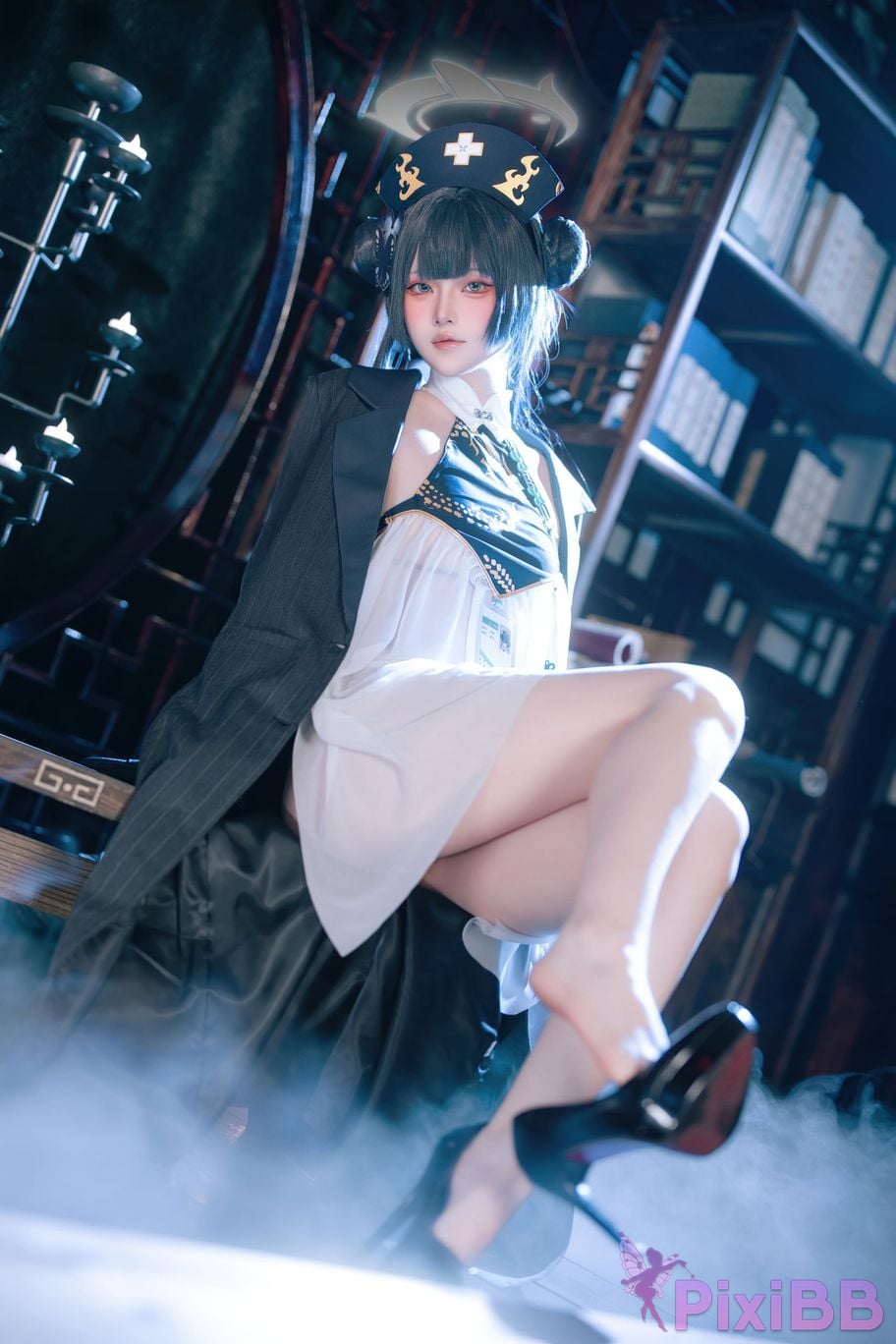 Cosplayer Island fish Azure Files Feisaki fan nurse PixiBB.COM 065