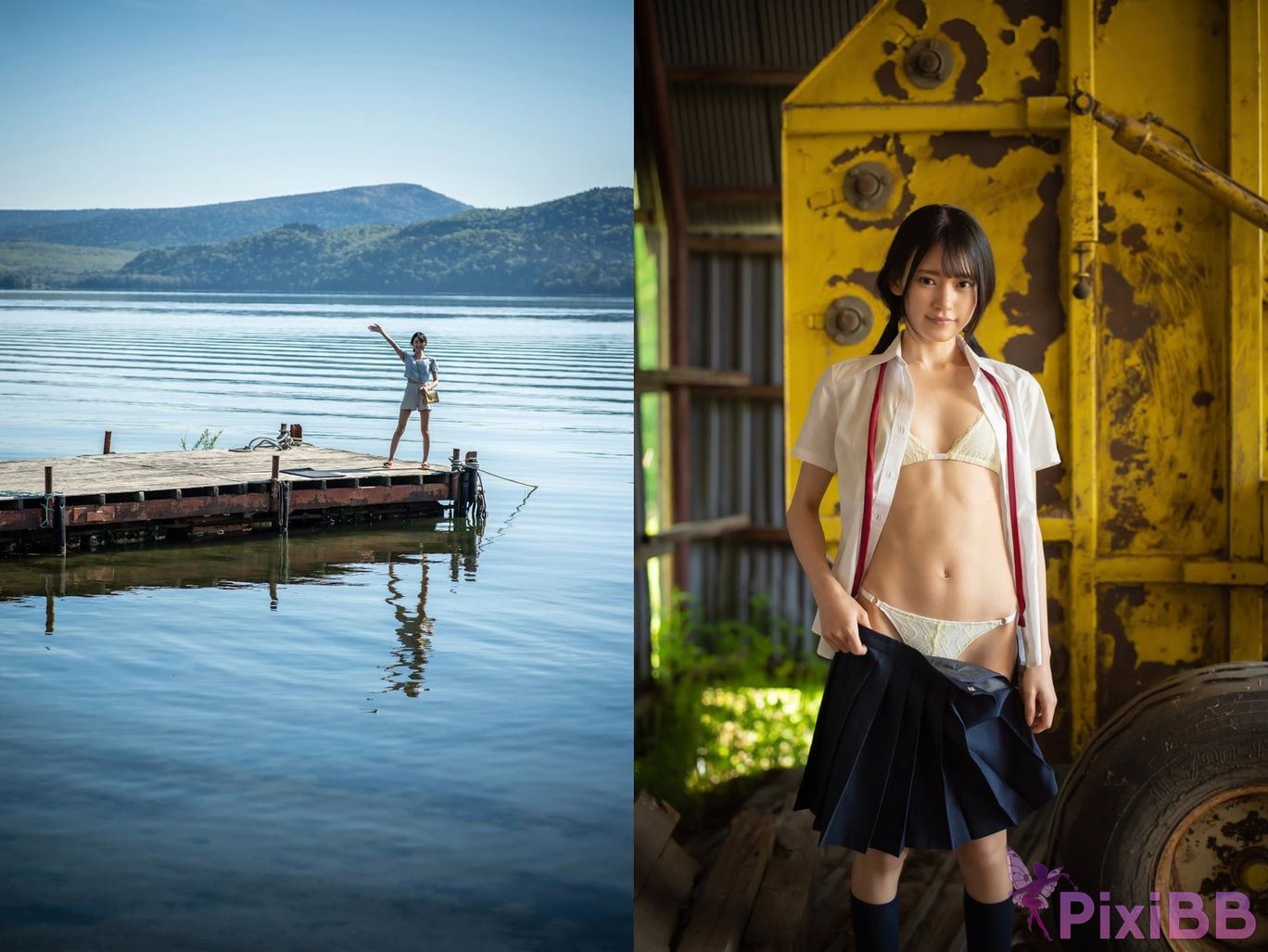 Japanese Idol Umi Yatsugake Hakake August sea in Kushiro PixiBB.COM 012