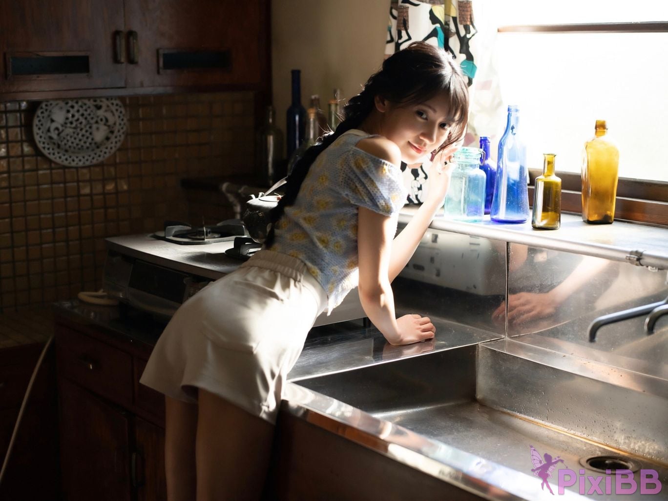 Japanese Idol Umi Yatsugake Hakake August sea in Kushiro PixiBB.COM 025