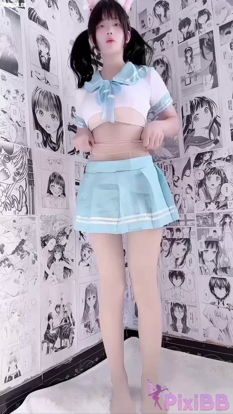 Naiqijiang Douyin Contrast Cuteness 26 New custom nude dance collection PixiBB.COM 001