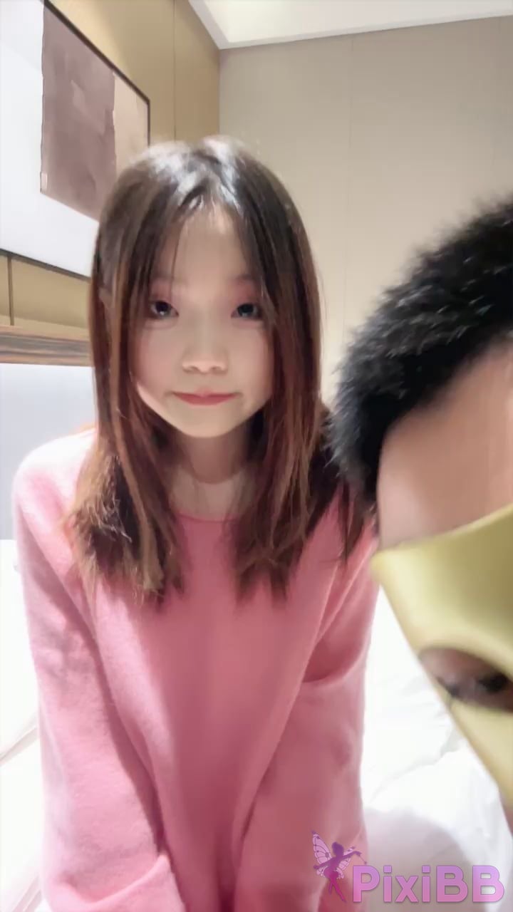 The innocent girl next door White and tender female anchor beautiful breasts pink pussy sexy black stockings 01 PixiBB.COM 001