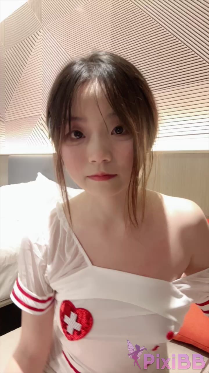 The innocent girl next door White and tender female anchor beautiful breasts pink pussy sexy black stockings 01 PixiBB.COM 008