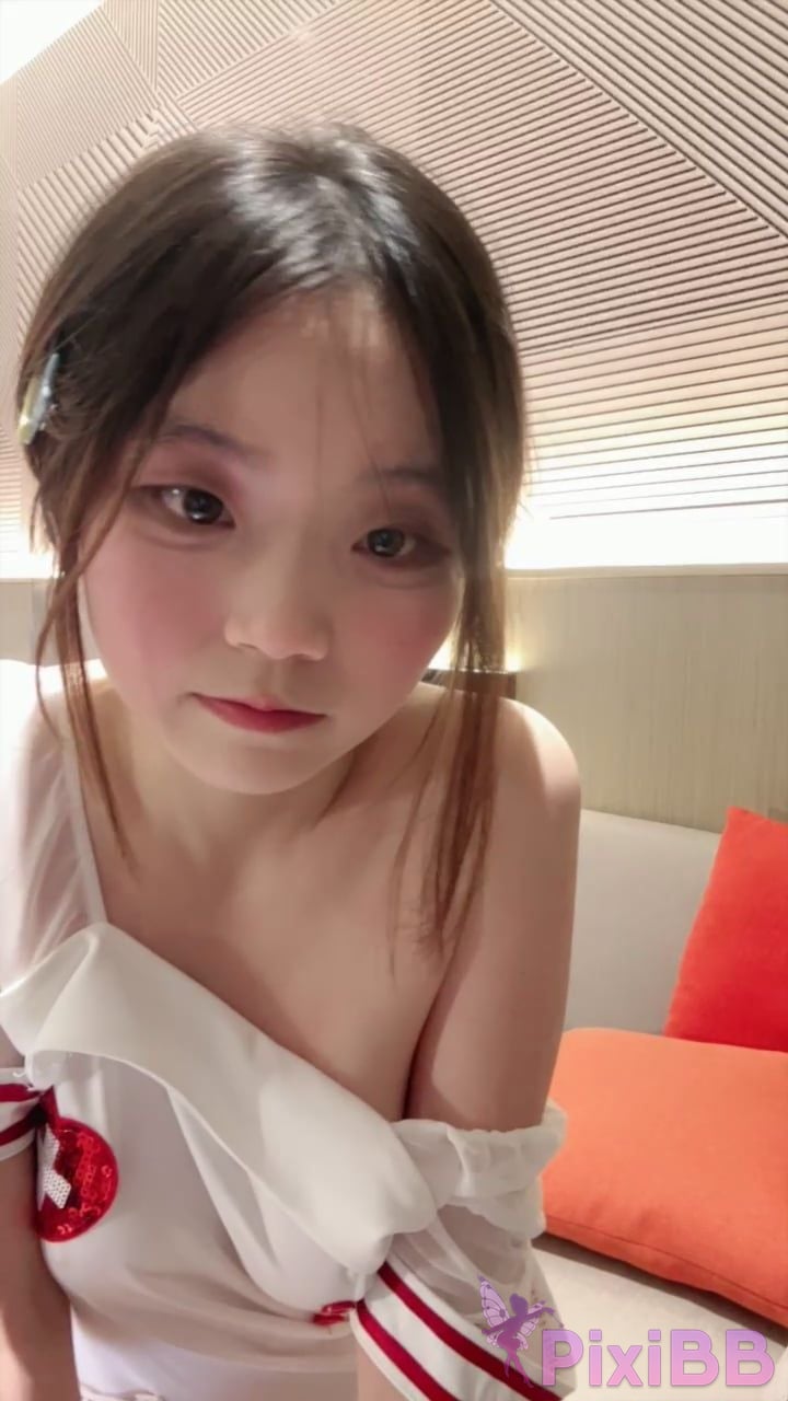 The innocent girl next door White and tender female anchor beautiful breasts pink pussy sexy black stockings 01 PixiBB.COM 011