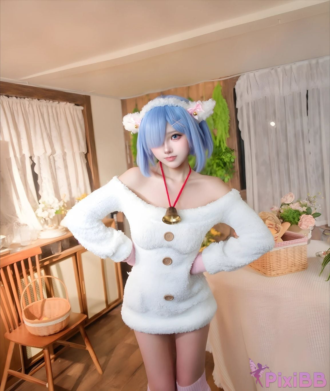 Cosplayer CatDemon Meow cub your cat Lamb waiting for his master to return PixiBB.COM 004